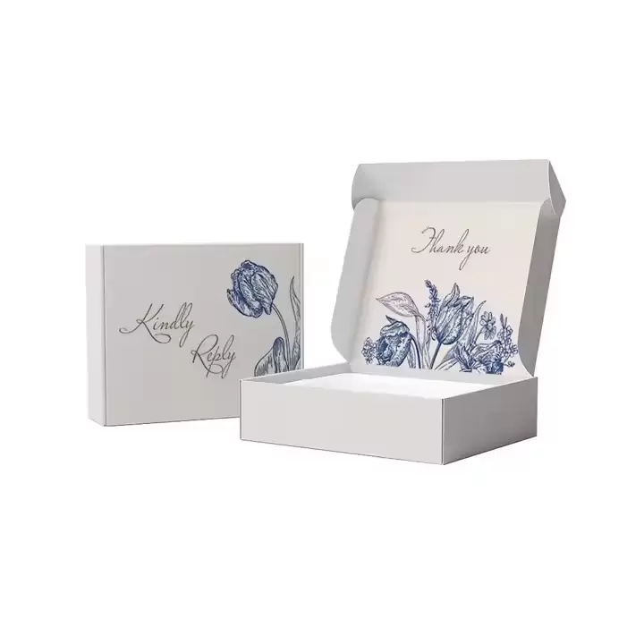 Corrugated mailer boxes with sturdy board structure for product delivery